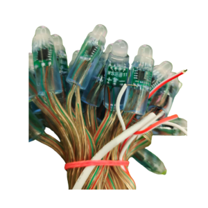 WS2811 30mm Pixel LED 7 Inch Jelly Wire (5V Addressable)