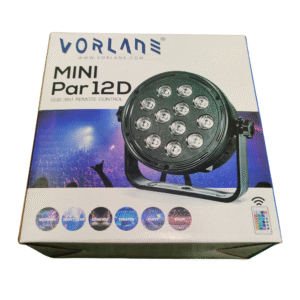Vorlane 12 LED PAR Light – RGB Stage & Decorative Lighting