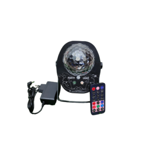 Lazer Light Dome Model with Remote – Multi-Color LED Projector for Festivals & Parties