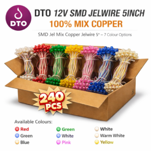 12V SMD Jel Wire Mix Copper LED Pixel Light 5 Inch | Waterproof Decorative LED