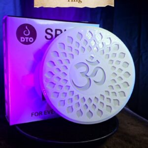 Buy DTO Ganpati Decoration Ring Light with elegant Om design